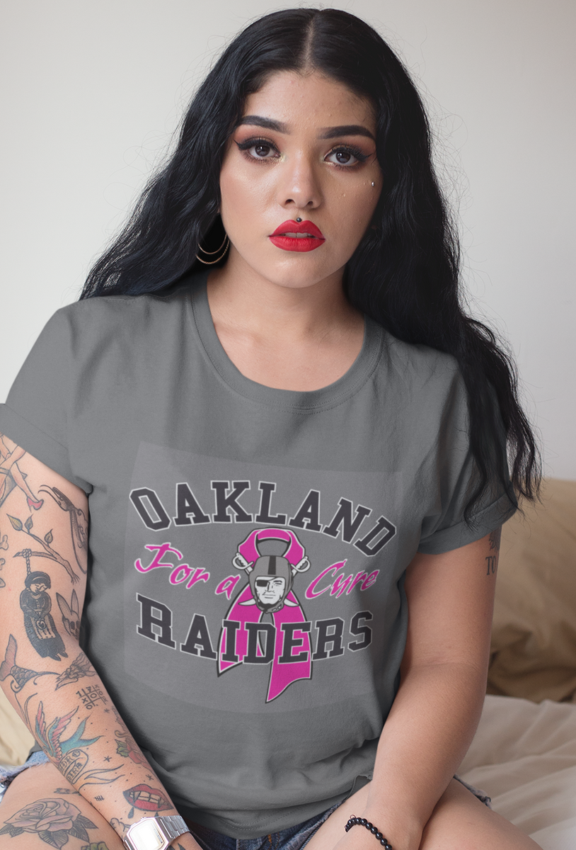 Oakland Raider Breast Cancer – Size Sexy T-Shirt Boutique